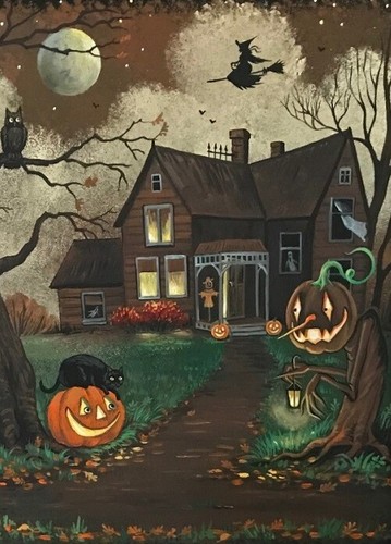 Aceo print halloween - aceo, of